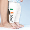 Ireland Paint Splatter Flag Baby Leggings Trousers