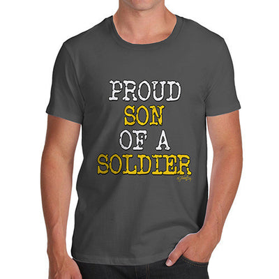 Proud Son Of A Soldier Men's T-Shirt