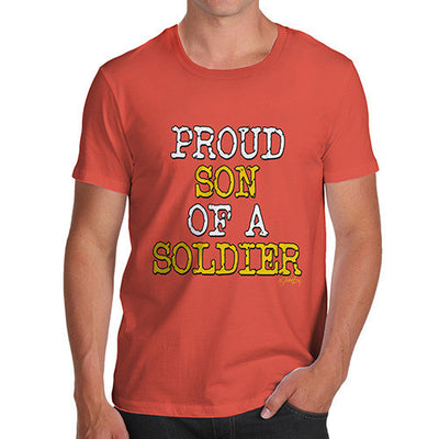 Proud Son Of A Soldier Men's T-Shirt