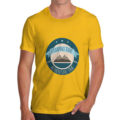 Camping Time Adventure Time Men's T-Shirt