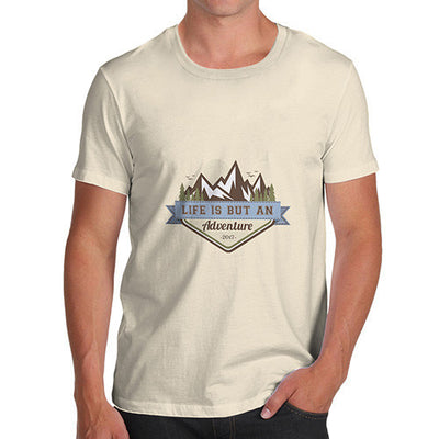 Life Is But An Adventure Mountains Men's T-Shirt