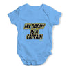 My Daddy Is A Captain Baby Unisex Baby Grow Bodysuit