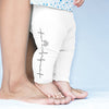 Love Paws Beat Line Cardiogram Baby Leggings Trousers