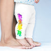 Paint Splatter Volleyball Baby Leggings Trousers