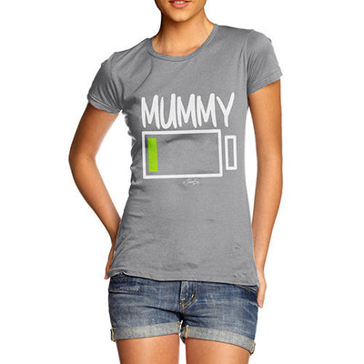 Mummy Low Battery Women's  T-Shirt