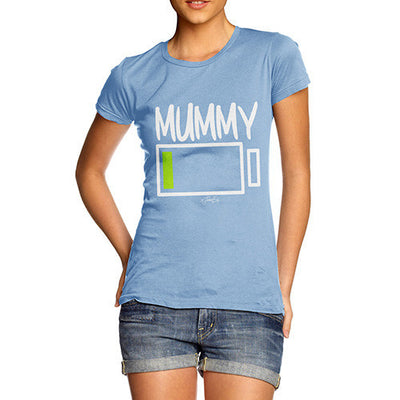 Mummy Low Battery Women's  T-Shirt