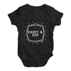 Personalised Daddy And Name Baby Unisex Baby Grow Bodysuit