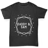 Personalised Daddy And Name Boy's T-Shirt