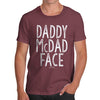 Daddy McDad Face Men's  T-Shirt