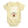 I Love Daddy This Much Boy Baby Unisex Baby Grow Bodysuit