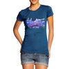 New York Skyline Ink Splats Women's T-Shirt