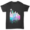 Seattle Skyline Ink Splats Girl's T-Shirt