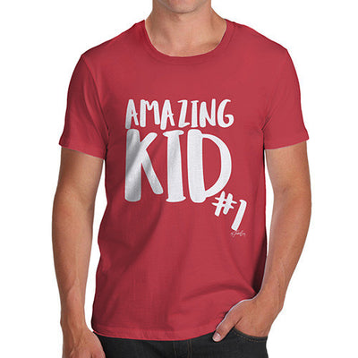 Amazing Kid Number 1 Men's T-Shirt