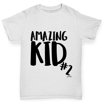 Amazing Kid Number 2 Boy's T-Shirt