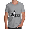 Bell End Funny Pun Rude Men's T-Shirt
