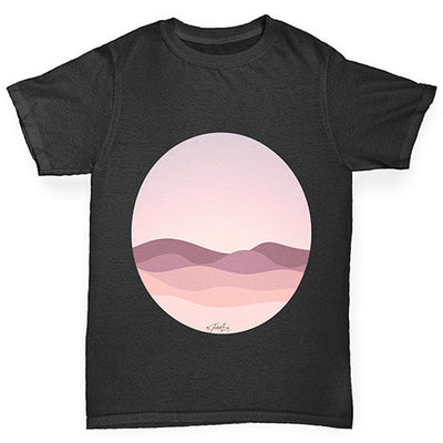 Circle Landscape Boy's T-Shirt