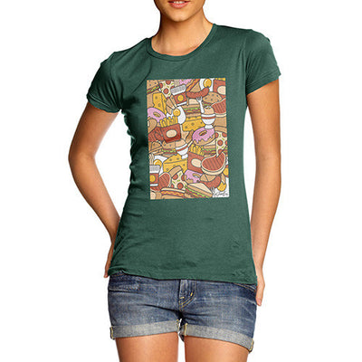 Food Collage Women's T-Shirt