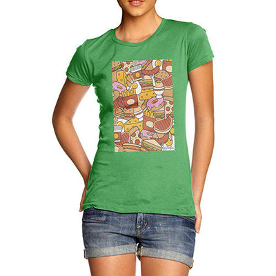 Food Collage Women's T-Shirt