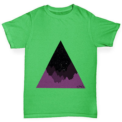 Triangle Landscape Girl's T-Shirt