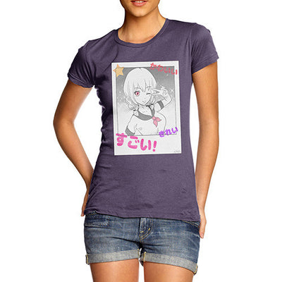 Anime Polaroid Selfie Women's T-Shirt