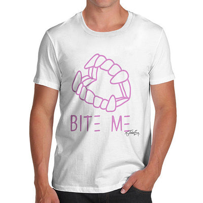 Bite Me Pink Men's T-Shirt