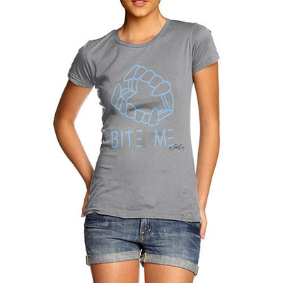 Bite Me Blue Women's T-Shirt