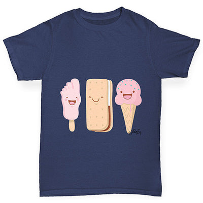 Ice Creams Boy's T-Shirt