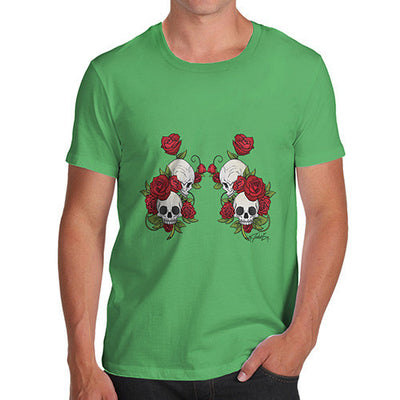 Skulls And Roses Men's T-Shirt