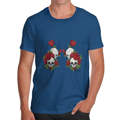 Skulls And Roses Men's T-Shirt