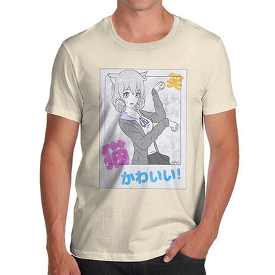 Anime Japanese Selfie Men's T-Shirt