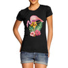 Watercolour Floral Flamingo Women's T-Shirt