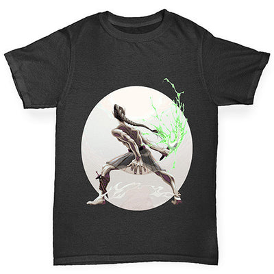 Elf Enchanted Sword Fantasy Girl's T-Shirt