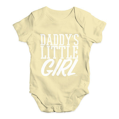 Daddy's Little Girl Baby Unisex Baby Grow Bodysuit