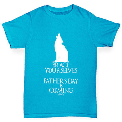 Father's Day Is Coming Boy's T-Shirt