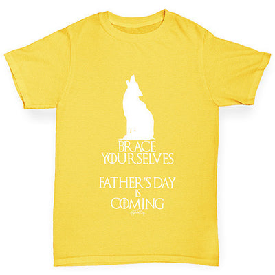 Father's Day Is Coming Girl's T-Shirt
