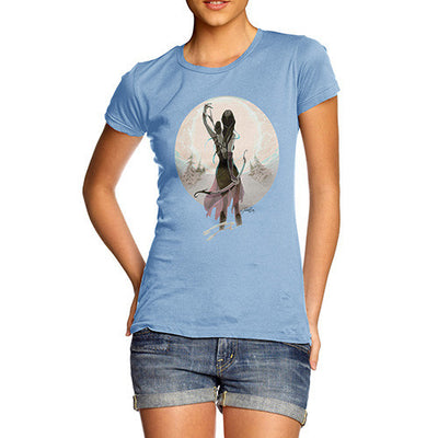 Elf With Bow Women's T-Shirt