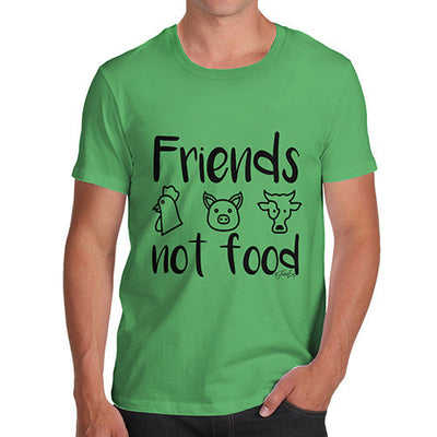 Friends Not Food Men's T-Shirt