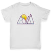 Triangle Mountain Sunset Boy's T-Shirt