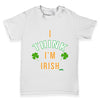St Patricks Day I Think I'm Irish Baby Toddler T-Shirt