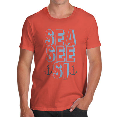 Sea, See, Si Men's T-Shirt