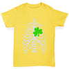 X-ray Irish Shamrock heart Boy's T-Shirt
