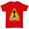 Warning Accident Prone Boy's T-Shirt