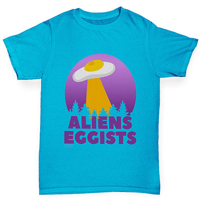 Aliens Eggists Boy's T-Shirt