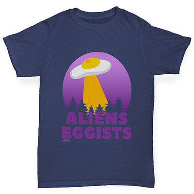 Aliens Eggists Boy's T-Shirt