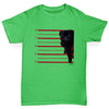 Black Pug Mugshot Boy's T-Shirt
