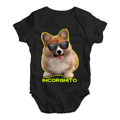 Incorgnito Corgi Baby Unisex Baby Grow Bodysuit