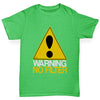 Warning No Filter Boy's T-Shirt