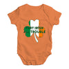 Part Irish All Trouble Baby Unisex Baby Grow Bodysuit