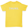 THURS Thursday Boy's T-Shirt