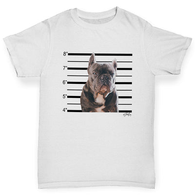 Staffordshire Bull Terrier Mugshot Boy's T-Shirt